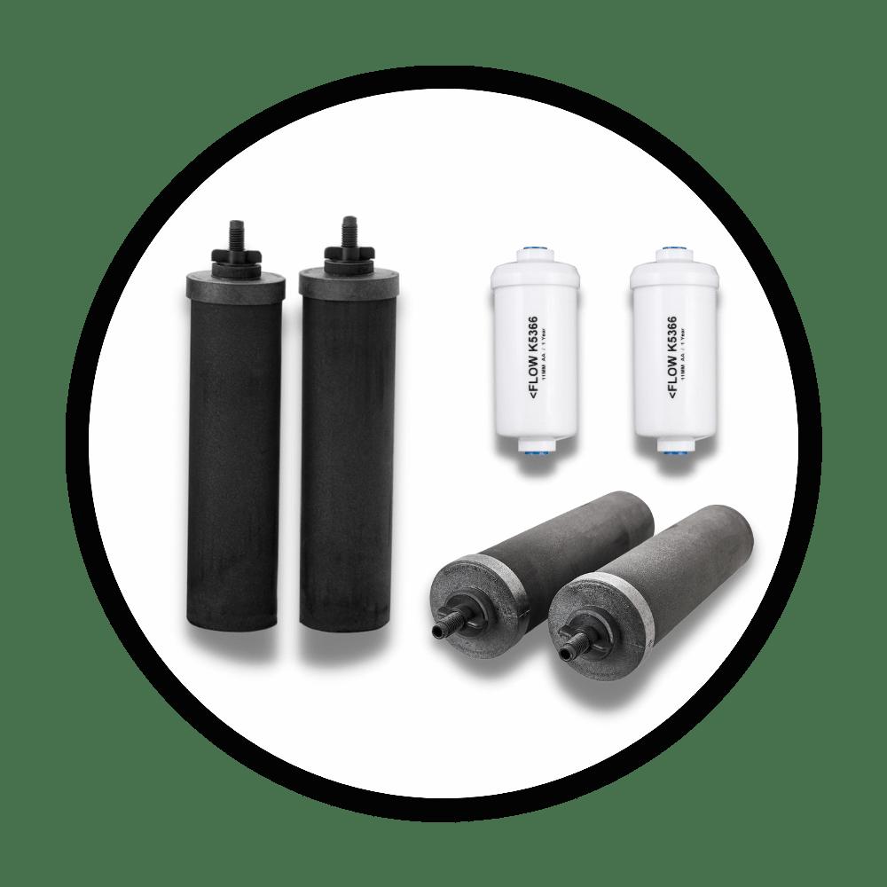 Berkey - Cartridges and spare filters – fontaine a gravité