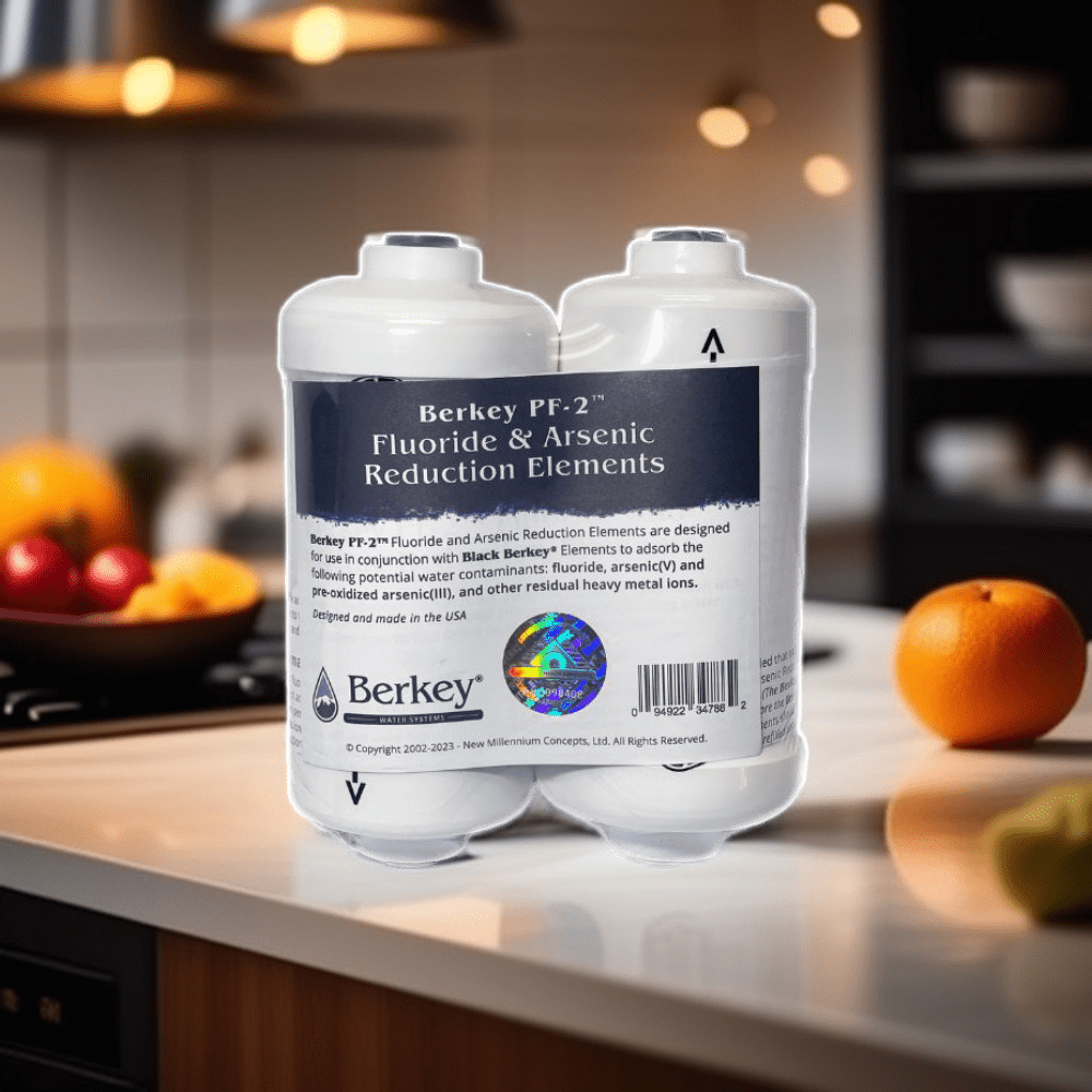 BERKEY SYSTEMS Cartouche filtre berkey PF-2 - Filtre Berkey pour Fluor, Arsenic et ions de métaux lourds