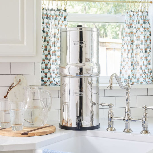 BERKEY SYSTEMS Fontaine berkey filtration Impérial Berkey® 17 litres| 2 filtres Black Berkey® - Ref IMP6X2-BB