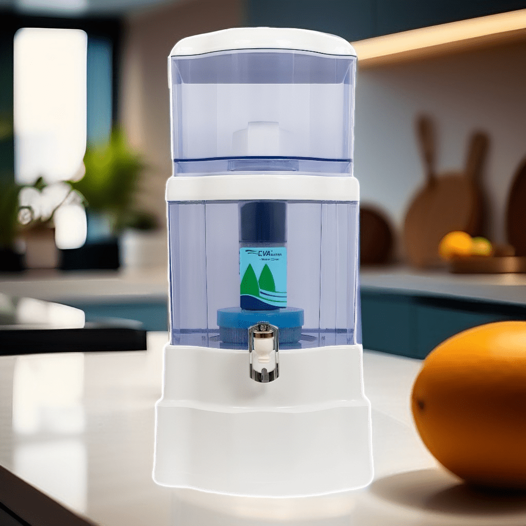 EVA UNITED LTD fontaine à eau eva Fontaine a eau filtrante EVA bep, 25 litres - avec système magnétique