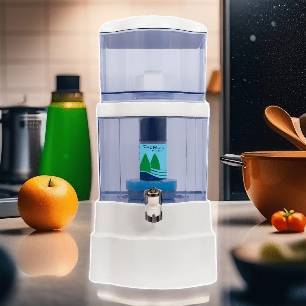EVA UNITED LTD fontaine à eau eva Fontaine a eau filtrante EVA plc, 25 litres - sans système magnétique