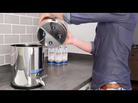 Lot de 4 Filtres FTO+ Céramique - Compatible Berkey, British Berkefeld, ProOne