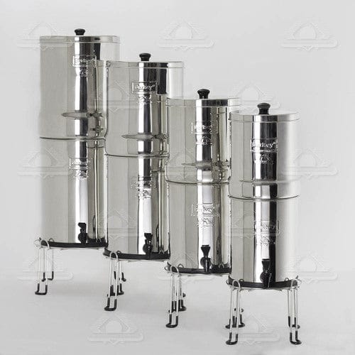 BERKEY SYSTEMS Accessoires Berkey Base de rehaussement Berkey® inox Impériale et Crown berkey - ref xlrgbase