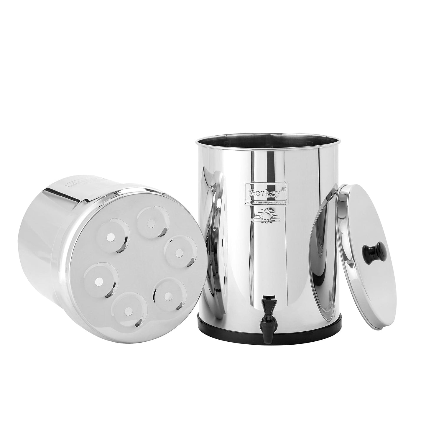 BERKEY SYSTEMS Fontaine berkey filtration Fontaine à eau Impérial Berkey® 17 litres - 2 filtres Black Berkey® - Ref IMP6X2-BB