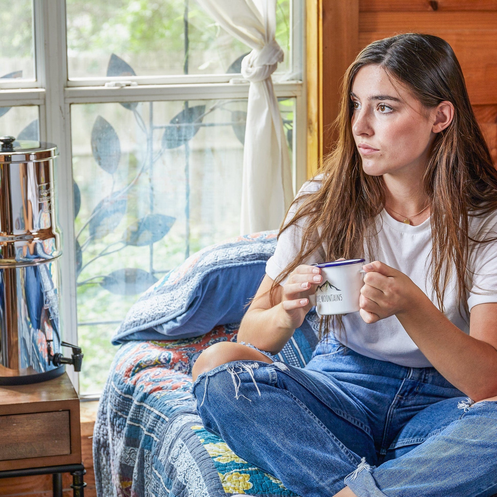 BERKEY SYSTEMS Fontaine berkey filtration Fontaine à eau Royal Berkey® 12.3 litres - 2 filtres Black Berkey® - Ref RB4X2-BB