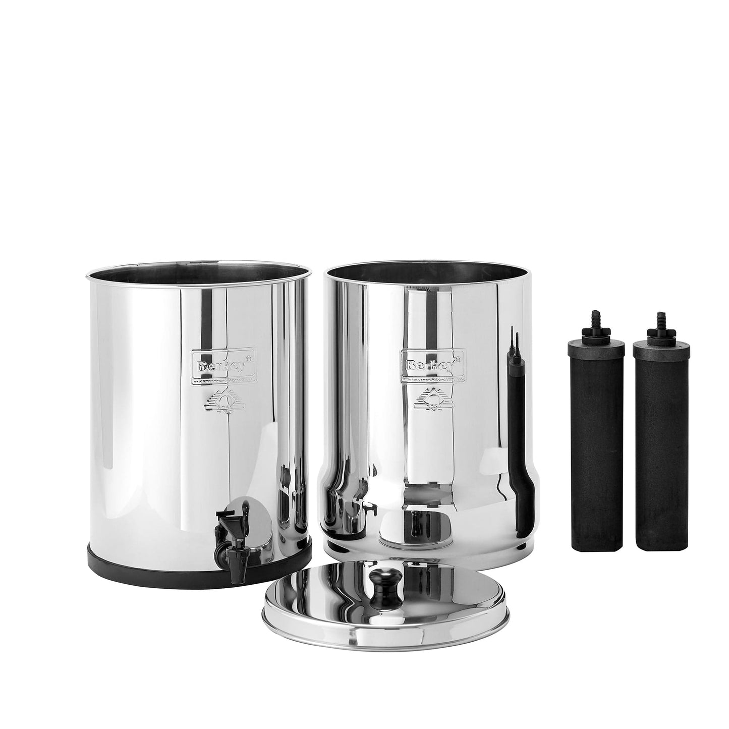 BERKEY SYSTEMS Fontaine berkey filtration Fontaine à eau Royal Berkey® 12.3 litres - 2 filtres Black Berkey® - Ref RB4X2-BB