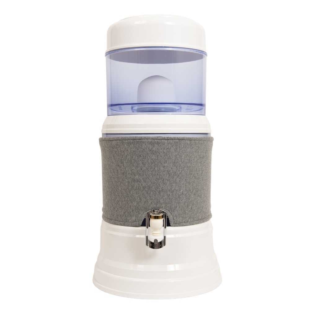 EVA UNITED LTD housses de protection Housse de protection UV - Fontaine Eva 7 litres cuve verre - coloris Gris clair - Gris foncé