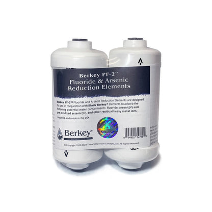 PF-2 - Filtre Berkey pour Fluor, Arsenic et ions de métaux lourds