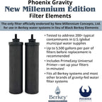 BERKEY SYSTEMS Filtres charbon phoenix Berkey Phoenix Gravity New Millennium Edition 4 Filters Elements