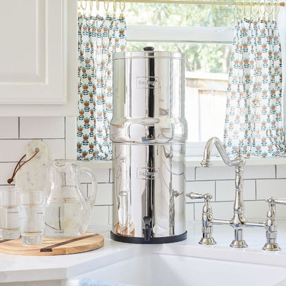 BERKEY SYSTEMS Fontaine berkey filtration Crown Berkey® 22.7 litres| 2 filtres Black Berkey® - Ref CRN8X2-BB
