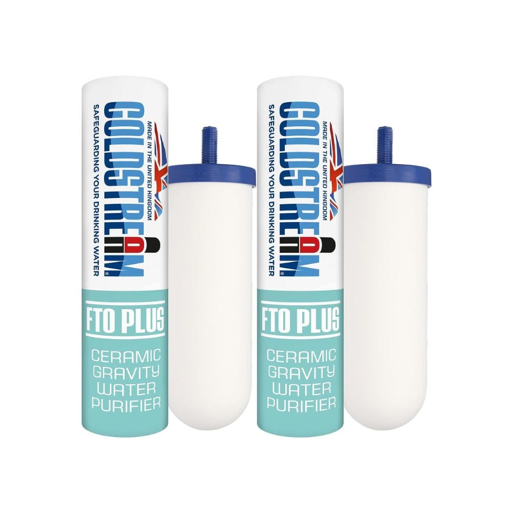 COLDSTREAM Coldstream filtres FTO+ Filtres FTO plus x2, compatible Berkefeld, berkey, ProOne, Monderma