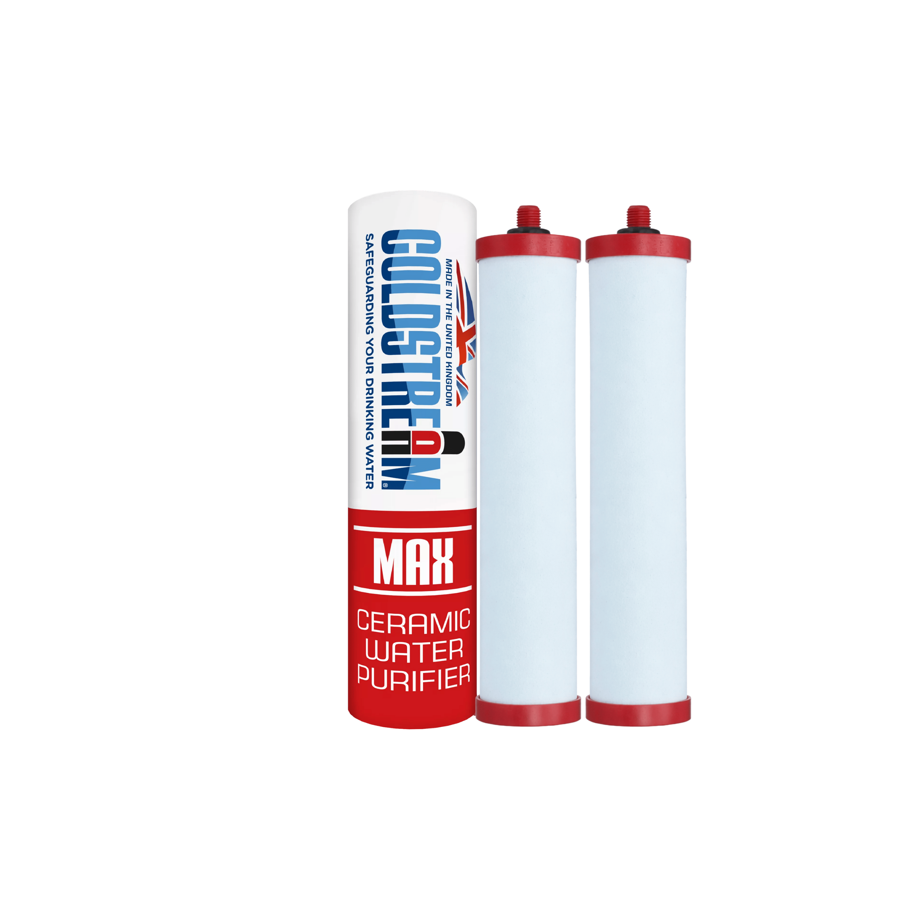 COLDSTREAM Coldstream recharge sur comptoir Coldstream - 2 Cartouches Purificateur d'eau Max CF1075W – 12 mois de filtration