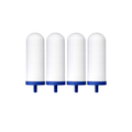 Filtri per l'acqua COLDSTREAM Set di 4 filtri in ceramica FTO+ - Compatibili con Berkey, British Berkefeld, ProOne