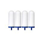 Filtri per l'acqua COLDSTREAM Set di 4 filtri in ceramica FTO+ - Compatibili con Berkey, British Berkefeld, ProOne