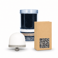 EVA UNITED LTD Cartouches filtres Pack filtration EVA – Ultimate, céramique classique et minéraux