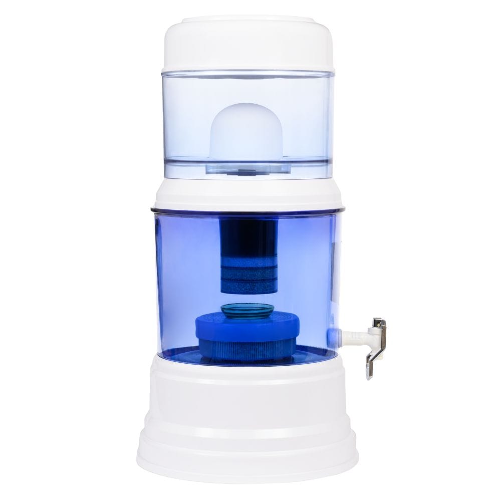EVA UNITED LTD fontaine à eau eva Fontaine EVA bep, 12 litres- cuve-verre inférieure - avec système magnétique
