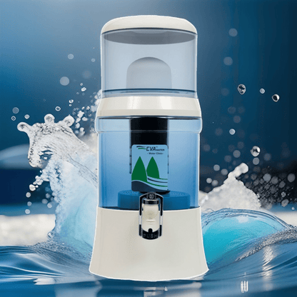 EVA UNITED LTD fontaine à eau eva Fontaine Eva  bep - cuve en verre, 7 litres - avec système magnétique