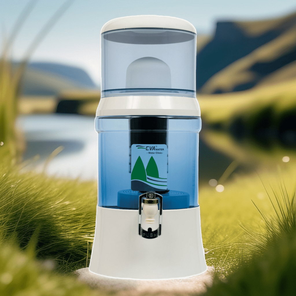 EVA UNITED LTD fontaine à eau eva Fontaine Eva  bep - cuve en verre, 7 litres - avec système magnétique