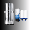 Monderma Fontaine filtrante gravitaire Monderma Fontaine Travel 5.6L inox - 2 filtres Impérial GF | 12 mois de filtration