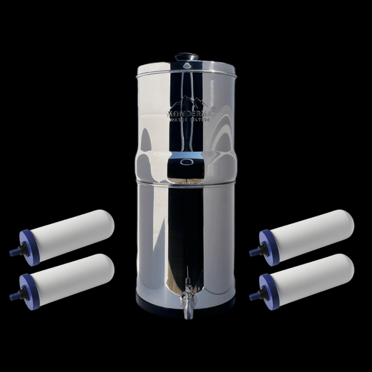 Monderma water filters fontaine monderma Fontaine à eau Monderma Big 8.5L - 4 cartouches filtrantes FTO+