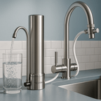 Monderma Wasserfilter Tischfiltration Monderma – Tischfiltration mit Coldstream CTO MAX Kartusche