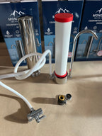 Monderma Wasserfilter Tischfiltration Monderma – Tischfiltration mit Coldstream CTO MAX Kartusche