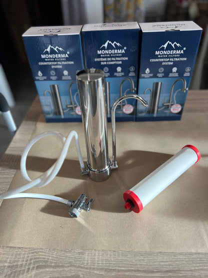 Monderma waterfilters filtration sur comptoir Monderma – Filtration sur Comptoir avec Cartouche CTO MAX de Coldstream