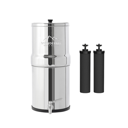 Monderma waterfilters fontaine monderma Fontaine à eau Monderma travel 5.6L - 2 cartouches Black filters