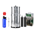 Monderma waterfilters fontaine monderma Fontaine Monderma Big 8.5L - 2 cartouches Black filters - robinet inox | 1 gourde filtrante offerte