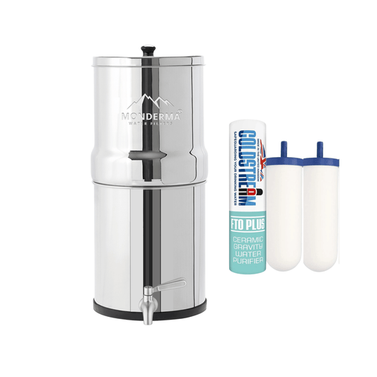 Monderma waterfilters fontaine monderma Fontaine Monderma travel 5.6L - 2 filtres FTO+ coldstream