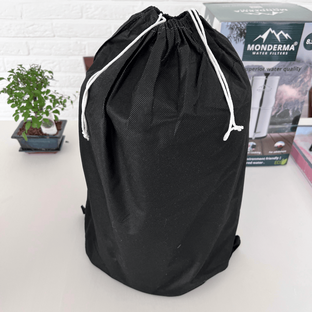 Monderma Wasserfilter Monderma Brunnen Monderma Big 8,5L – 2 FTO+ Coldstream-Filter – Wasserhahn aus Edelstahl