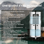 Monderma waterfilters Monderma éléments de filtration Monderma Black filters - cartouche filtration MD-black-filter-2, 12 mois, compatibles Berkey, berkefeld