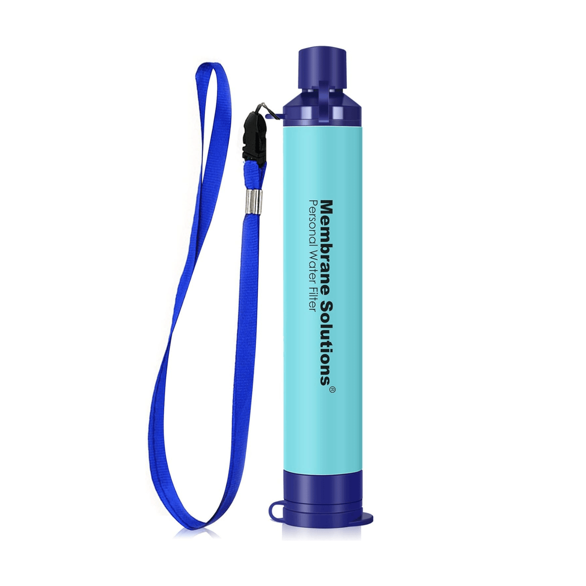 Paille de filtre à eau personnelle Kit de purification d'eau de survie en plein air portable