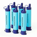 Monderma waterfilters Paille filtrante Pack de 6 Paille filtrante, lot de 4 à 200 unités, toute situation, Membrane solutions, débit 500ml par minute
