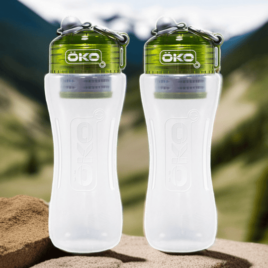 ÖKO Pack OKO OKO pack économique 2 gourdes filtrantes vertes