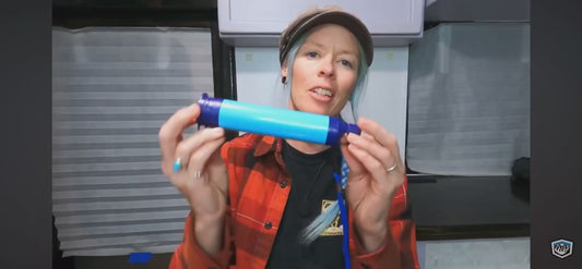 Paille filtrante, lot de 4 à 200 unités, toute situation, Membrane solutions, débit 500ml par minute