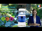 Fontaine EVA bep, 12 litres- cuve-verre inférieure - avec système magnétique