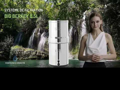 Big Berkey® 8.5 litri - 2 filtri Black Berkey® - Ref Bk4x2 -bb