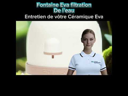 Ultieme filtratiepakket + ecologisch keramiek + Mineraux voor Eva Water Fountain