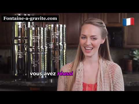 PF-2 - Filtre Berkey pour Fluor, Arsenic et ions de métaux lourds