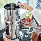 BERKEY SYSTEMS Fontaine berkey filtration Fontaine à eau Big Berkey® 8.5 litres - 2 filtres Black Berkey® - Ref BK4X2-BB