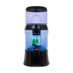 EVA UNITED LTD fontaine à eau eva Copie de Fontaine a eau filtrante EVA bep - noire - cuve en verre, 7 litres - avec système magnétique