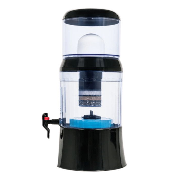 EVA UNITED LTD fontaine à eau eva Fontaine a eau filtrante EVA bep, 7 litres - noire - avec système magnétique