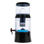 EVA UNITED LTD Eva-Wasserbrunnen EVA-Bop-Filterwasserbrunnen, 7 Liter – Schwarz – mit Magnetsystem