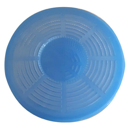 Pezzo di ricambio, cestello blu, per minerali vulcanici.