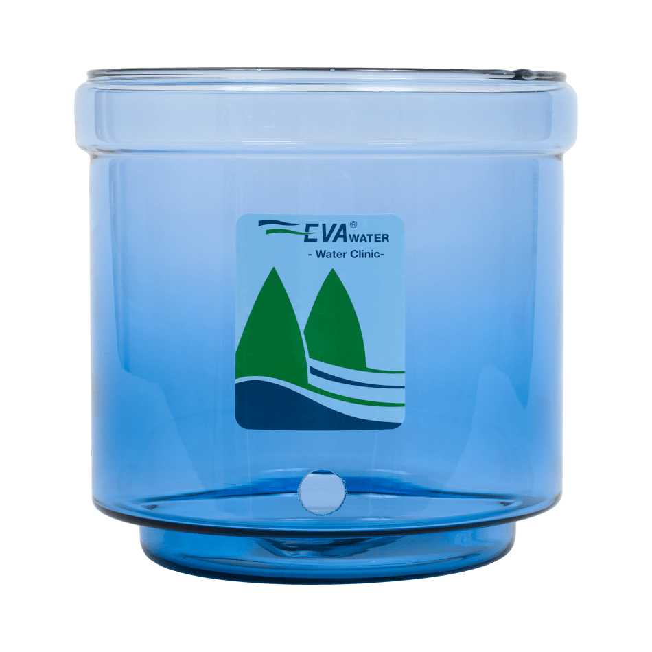 Cuve en verre inférieur seule , elle s’adapte sur toutes les fontaines EVA en 7 Litres (PLC ou BEP). La capacité du réservoir en verre est de 4 litres.
